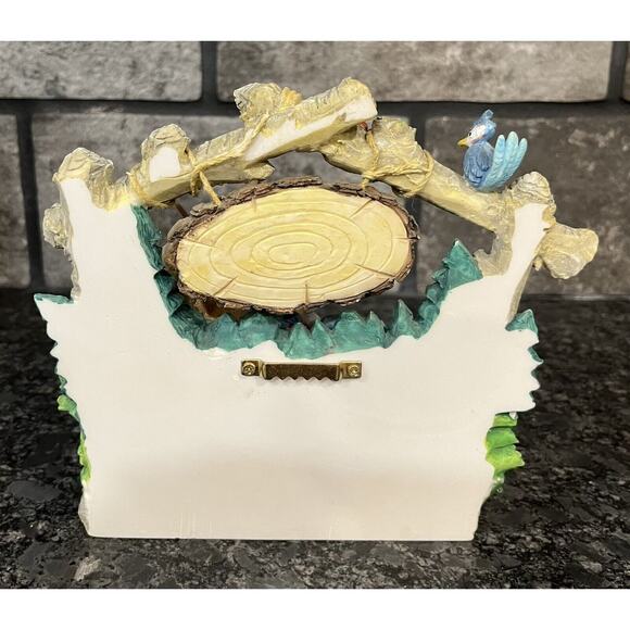 Enesco Moose Creek Crossing “Wishin’ I Was Fishin’” 1995 Bear Plaque #170569 - Picture 4 of 6